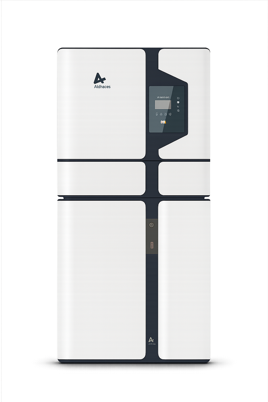 Alpha solar battery