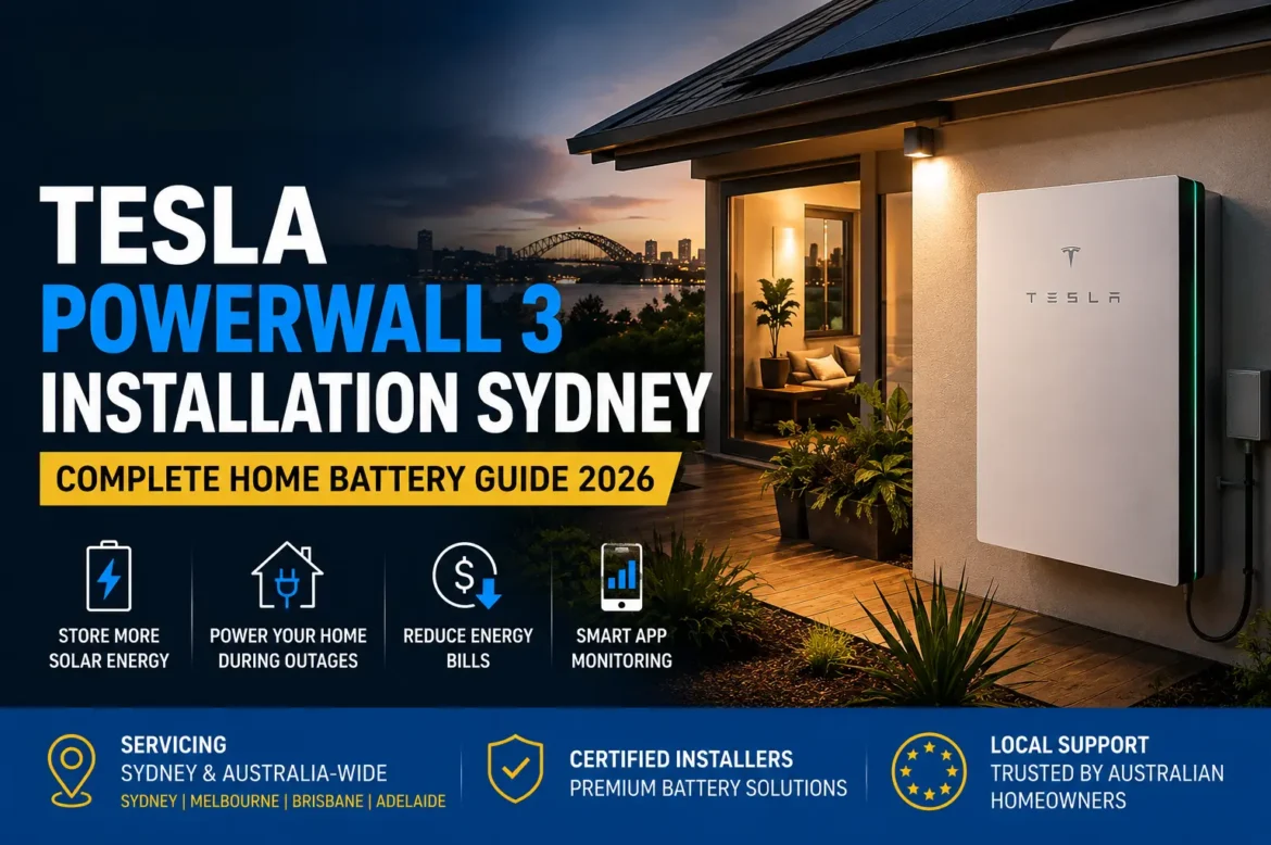 Tesla Powerwall 3 Installation Sydney